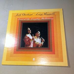 Judy Garland Liza Minnelli Live Vinyl Album